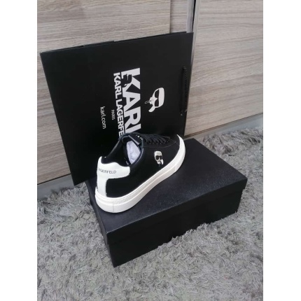 Karl Lagerfeld low-top logo sneakers