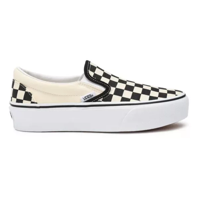 Vans Checkerboard Slip-On Platform Sneakers - Image 4