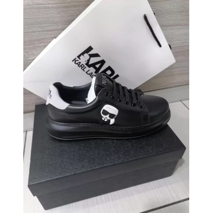 Karl Lagerfeld low-top logo sneakers