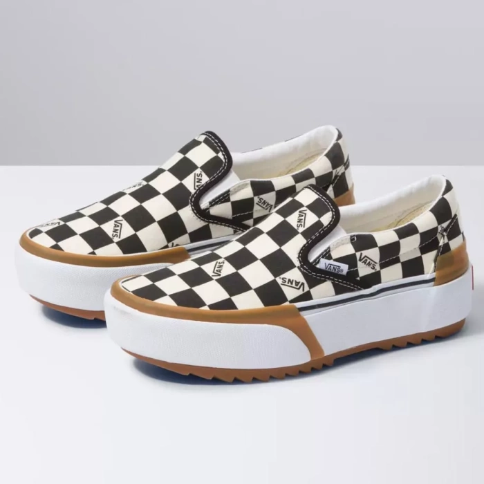 Vans Checkerboad Slip-on Stacked - Image 2
