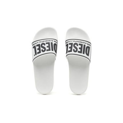 Diesel Sa-Mayemi Cc logo-embossed sildes