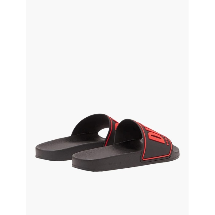 Black & Red Diesel Sa-Mayemi Cc Slides - Image 2